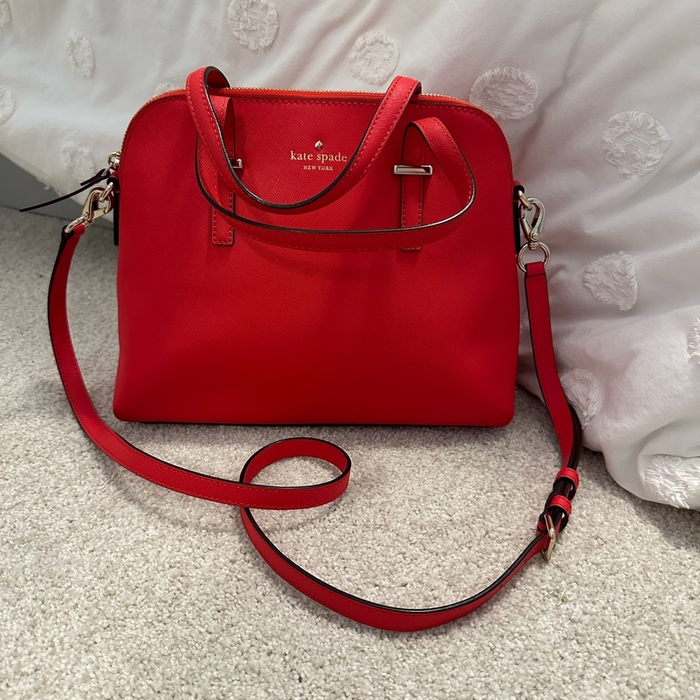 Red Kate Spade Purse - London Edition - Picture 15 of 15
